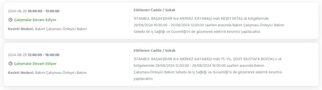 Gece yarısından itibaren başlıyor! İstanbul'un 20 ilçesinde 8 saati bulacak elektrik kesintisi 26